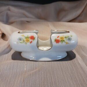 Lefton Floral Card Holder